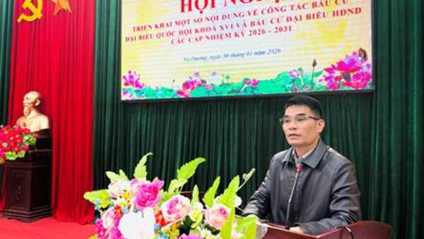 HỌP THỐNG NHẤT NỘI DUNG VỀ CÔNG TÁC BẦU CỬ