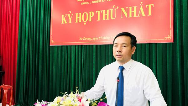 Xã Na Dương tổ chức vận hành chính quyền địa phương 2 cấp