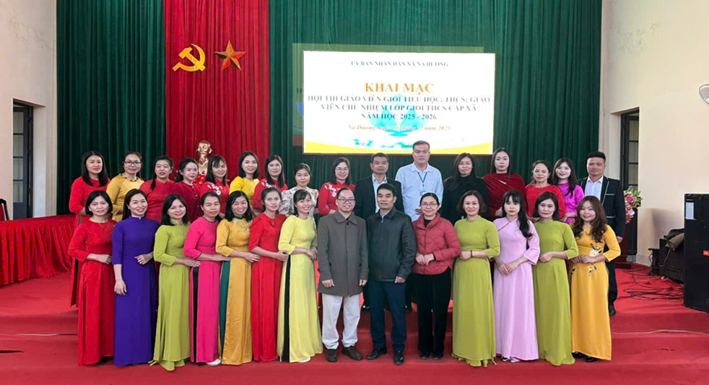 HỘI THI GIÁO VIÊN DẠY GIỎI, GIÁO VIÊN CHỦ NHIỆM GIỎI XÃ NA DƯƠNG, NĂM HỌC 2025-2026