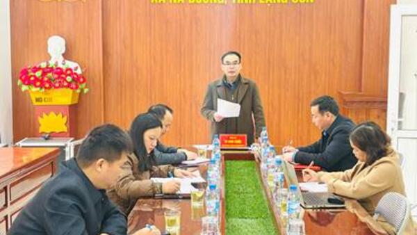 ĐẢNG ỦY XÃ NA DƯƠNG TỔ CHỨC HỌP BAN LÃNH ĐẠO DỰ KIẾN GIỚI THIỆU NGƯỜI ỨNG CỬ ĐẠI BIỂU HĐND XÃ, NHIỆM KỲ 2026 – 2031