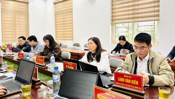 UBND XÃ NA DƯƠNG HỌP THƯỜNG KỲ THÁNG 02 NĂM 2026