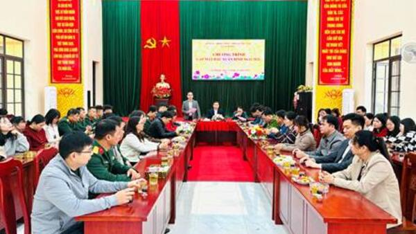 ĐẢNG ỦY - HĐND - UBND - ỦY BAN MTTQ VIỆT NAM XÃ NA DƯƠNG TỔ CHỨC CHƯƠNG TRÌNH GẶP MẶT ĐẦU XUÂN BÍNH NGỌ 2026