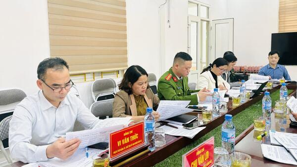 XÃ NA DƯƠNG HỌP BAN CHỈ ĐẠO BẦU CỬ