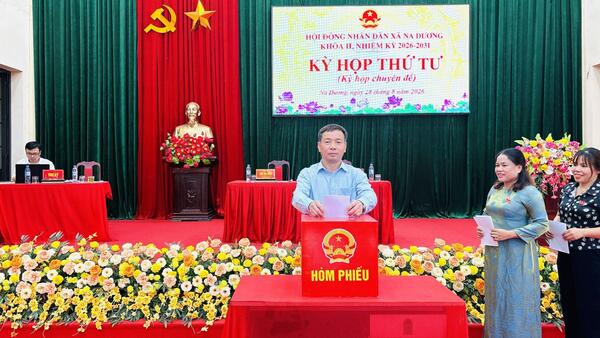 KỲ HỌP THỨ TƯ (KỲ HỌP CHUYÊN ĐỀ) HỘI ĐỒNG NHÂN DÂN XÃ NA DƯƠNG KHÓA II, NHIỆM KỲ 2026 - 2031