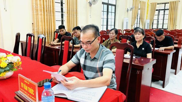 UBND XÃ NA DƯƠNG TỔ CHỨC LỄ RA MẮT MÔ HÌNH  “ĐIỂM CHỮA CHÁY CÔNG CỘNG” TẠI THÔN KHÒN TÒNG