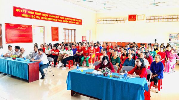 HỘI LHPN XÃ NA DƯƠNG TỔ CHỨC HỘI NGHỊ “THÁNG NGHE PHỤ NỮ NÓI” NĂM 2026